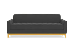 Monroe Drive Queen Size Sleeper Sofa :: Leg Finish: Natural / Sleeper Option: Memory Foam Mattress