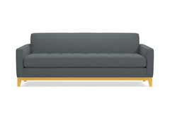 Monroe Drive Queen Size Sleeper Sofa :: Leg Finish: Natural / Sleeper Option: Memory Foam Mattress