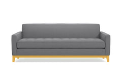 Monroe Drive Queen Size Sleeper Sofa :: Leg Finish: Natural / Sleeper Option: Memory Foam Mattress