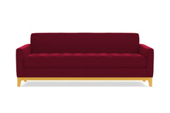 Monroe Drive Queen Size Sleeper Sofa :: Leg Finish: Natural / Sleeper Option: Deluxe Innerspring Mattress