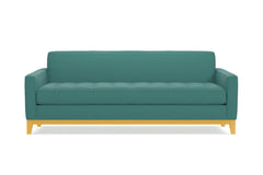Monroe Drive Queen Size Sleeper Sofa :: Leg Finish: Natural / Sleeper Option: Memory Foam Mattress