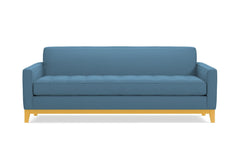 Monroe Drive Queen Size Sleeper Sofa :: Leg Finish: Natural / Sleeper Option: Memory Foam Mattress