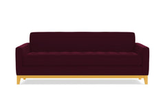 Monroe Drive Queen Size Sleeper Sofa :: Leg Finish: Natural / Sleeper Option: Deluxe Innerspring Mattress