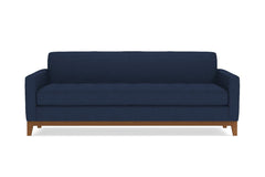 Monroe Drive Queen Size Sleeper Sofa :: Leg Finish: Pecan / Sleeper Option: Deluxe Innerspring Mattress