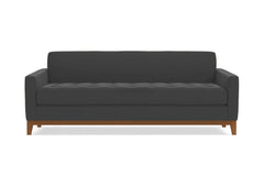 Monroe Drive Queen Size Sleeper Sofa :: Leg Finish: Pecan / Sleeper Option: Deluxe Innerspring Mattress