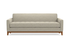 Monroe Drive Queen Size Sleeper Sofa :: Leg Finish: Pecan / Sleeper Option: Deluxe Innerspring Mattress