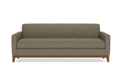 Monroe Drive Queen Size Sleeper Sofa :: Leg Finish: Pecan / Sleeper Option: Deluxe Innerspring Mattress