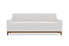 Monroe Drive Queen Size Sleeper Sofa :: Leg Finish: Pecan / Sleeper Option: Deluxe Innerspring Mattress