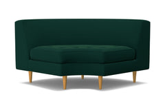 Monroe Round Corner :: Leg Finish: Natural