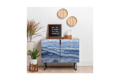 Mystic Stone Denim Credenza by Lisa Argyropoulos