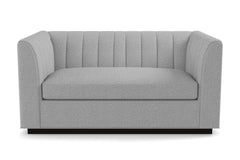 Nora Loveseat :: Leg Finish: Espresso / Size: Loveseat - 62"w