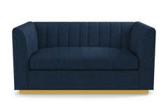 Nora Loveseat :: Leg Finish: Natural / Size: Loveseat - 62"w