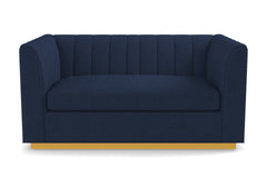 Nora Loveseat :: Leg Finish: Natural / Size: Loveseat - 62"w