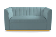 Nora Loveseat :: Leg Finish: Natural / Size: Loveseat - 62"w
