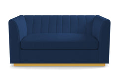Nora Loveseat :: Leg Finish: Natural / Size: Loveseat - 62"w