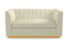 Nora Loveseat :: Leg Finish: Natural / Size: Loveseat - 62"w