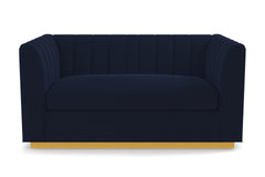 Nora Loveseat :: Leg Finish: Natural / Size: Loveseat - 62"w