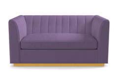 Nora Apartment Size Sofa :: Leg Finish: Natural / Size: Apartment Size - 74"w