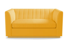 Nora Loveseat :: Leg Finish: Natural / Size: Loveseat - 62"w
