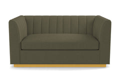 Nora Loveseat :: Leg Finish: Natural / Size: Loveseat - 62"w