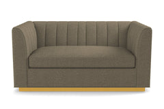 Nora Loveseat :: Leg Finish: Natural / Size: Loveseat - 62"w