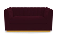 Nora Apartment Size Sofa :: Leg Finish: Natural / Size: Apartment Size - 74"w