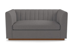 Nora Loveseat :: Leg Finish: Pecan / Size: Loveseat - 62"w