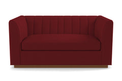 Nora Loveseat :: Leg Finish: Pecan / Size: Loveseat - 62"w