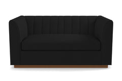 Nora Loveseat :: Leg Finish: Pecan / Size: Loveseat - 62"w