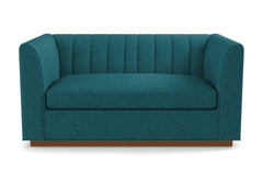 Nora Loveseat :: Leg Finish: Pecan / Size: Loveseat - 62"w