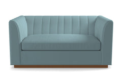 Nora Apartment Size Sofa :: Leg Finish: Pecan / Size: Apartment Size - 74"w
