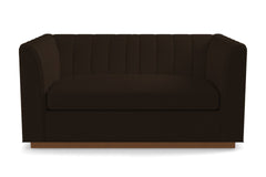 Nora Loveseat :: Leg Finish: Pecan / Size: Loveseat - 62"w