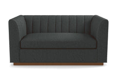 Nora Loveseat :: Leg Finish: Pecan / Size: Loveseat - 62"w