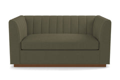 Nora Loveseat :: Leg Finish: Pecan / Size: Loveseat - 62"w