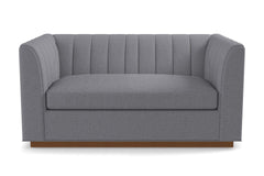 Nora Loveseat :: Leg Finish: Pecan / Size: Loveseat - 62"w