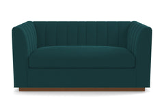 Nora Apartment Size Sofa :: Leg Finish: Pecan / Size: Apartment Size - 74"w