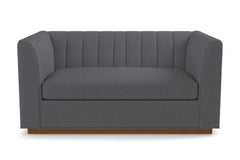 Nora Loveseat :: Leg Finish: Pecan / Size: Loveseat - 62"w