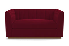 Nora Loveseat :: Leg Finish: Pecan / Size: Loveseat - 62"w