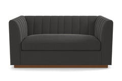 Nora Loveseat :: Leg Finish: Pecan / Size: Loveseat - 62"w
