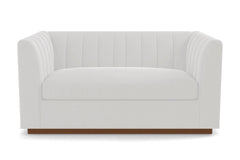 Nora Apartment Size Sofa :: Leg Finish: Pecan / Size: Apartment Size - 74"w