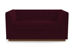 Nora Apartment Size Sofa :: Leg Finish: Pecan / Size: Apartment Size - 74"w