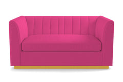 Nora Loveseat :: Leg Finish: Natural / Size: Loveseat - 62"w