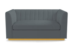 Nora Loveseat :: Leg Finish: Natural / Size: Loveseat - 62"w
