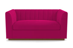 Nora Loveseat :: Leg Finish: Pecan / Size: Loveseat - 62"w