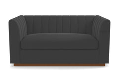 Nora Loveseat :: Leg Finish: Pecan / Size: Loveseat - 62"w