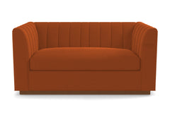 Nora Loveseat :: Leg Finish: Pecan / Size: Loveseat - 62"w