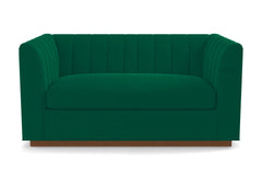 Nora Loveseat :: Leg Finish: Pecan / Size: Loveseat - 62"w
