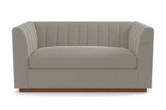 Nora Apartment Size Sofa :: Leg Finish: Pecan / Size: Apartment Size - 74"w