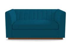 Nora Loveseat :: Leg Finish: Pecan / Size: Loveseat - 62"w