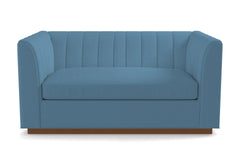 Nora Apartment Size Sofa :: Leg Finish: Pecan / Size: Apartment Size - 74"w
